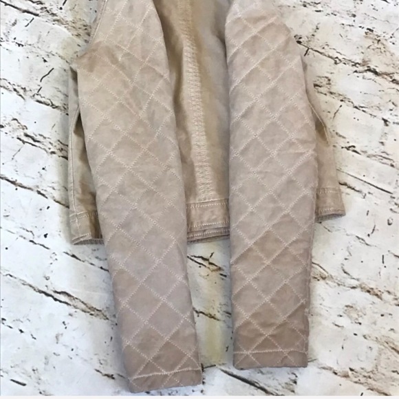 Free People Quilted Vegan Leather Jacket Moto - Picture 5 of 9